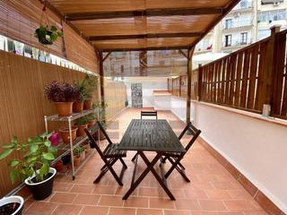 Pis  Carrer d'elkano. Terraza con orientacion sur