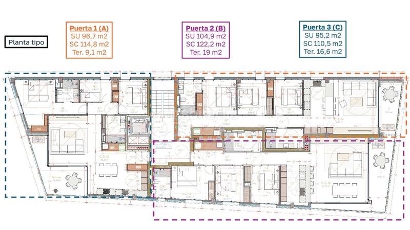 Foto 3ba70f99-69dd-4763-ab56-eb31d9f85dbc. Apartamento 110m<sup>2</sup> en carrer lleida 40 en Centre-Platja Platja d´Aro