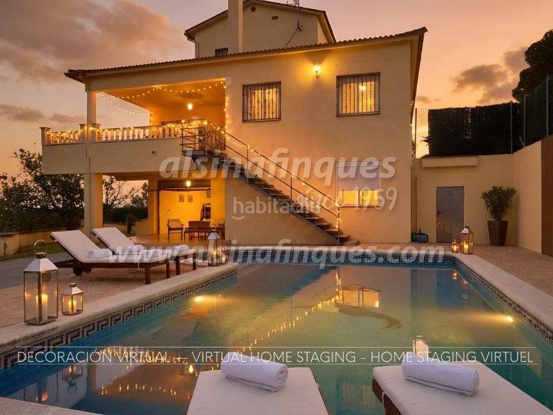 Foto b168591f-0dab-4cfa-a04a-96d60233e25a. Casa amb aparcament piscina a Lloret Verd - Els Pinars Lloret de Mar