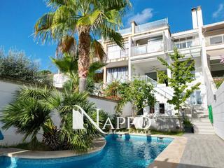 Semi detached house  José villalonga. Espectacular casa con piscina privada y vistas al mar en el terr