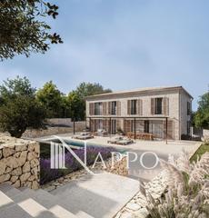 Rural plot  Calle son serralta. Solar con licencia y proyecto en son serralta