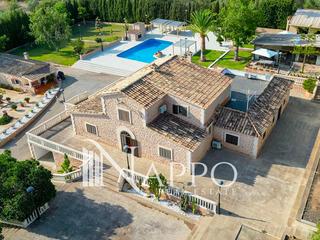 Xalet a Sa Cabaneta. Exclusiva finca en sa cabaneta con vistas a la sierra de tramunt