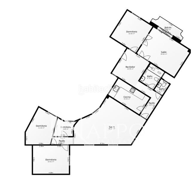 Foto cd5c8a21-0b65-4531-9739-4c1cb924a9ba. Flat with heating in Gaztambide Madrid