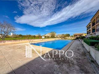 Pis  Illes balears. Encantador piso con piscina y jardín en porreres