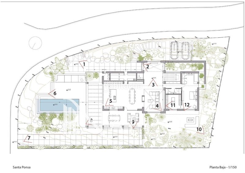 Foto 204e8629-734b-4bb5-ae64-5fc58a06260c. Terreno residencial oportunidad de inversión terreno con licencia para villa de lujo en Santa Ponça en Calvià