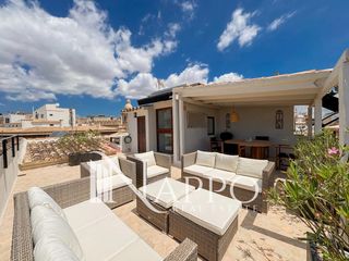 Dachwohnung  Can vatlori. Exclusivo ático reformado con terraza panorámica en montision