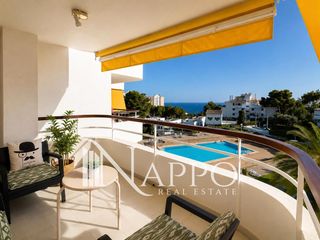 Rent Flat  Monaco. Luminoso piso con piscina y vista al mar en sant agustí