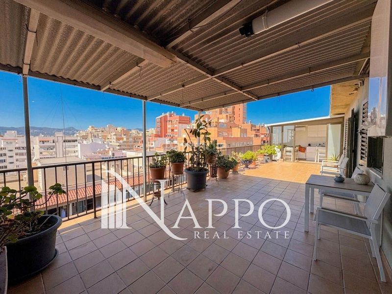 Foto c8c1854a-a16f-47d1-8d90-3bb86cc31c8e. Ático fantástico ático con vistas al mar en palma Foners en Palma de Mallorca