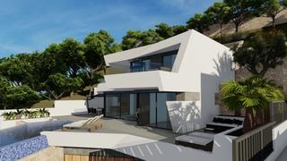 Xalet a Maryvilla. Villa de lujo de obra nueva con vistas espectaculares en calpe