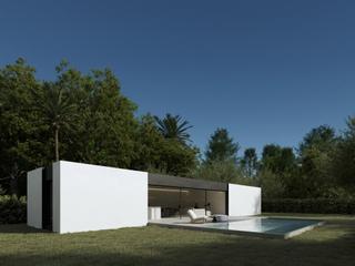 Chalet en Escandinavia-Cautivador. Villas de obra nueva en alfas del pi