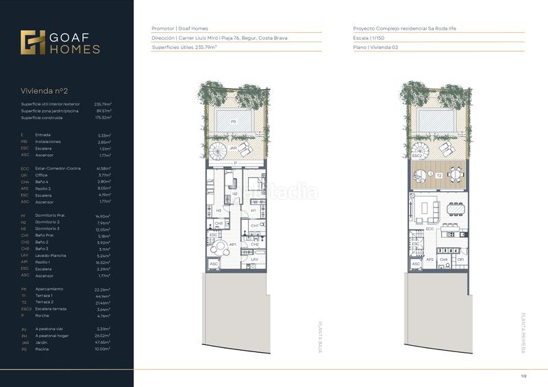 Foto bb6ff028-6a24-4991-b330-98637e977712. Casa obra nueva en venta en Begur Begur