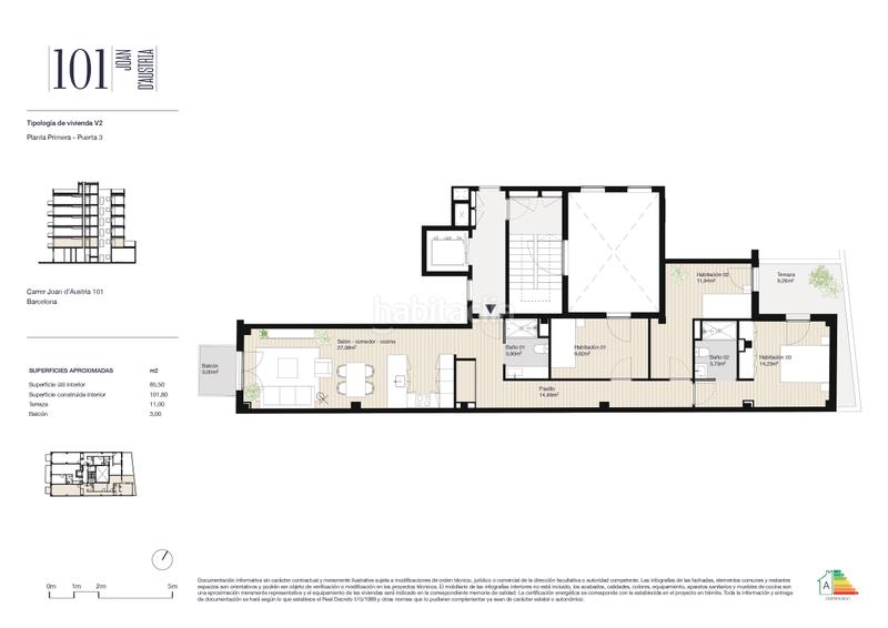 Foto 95fa0716-06ca-4c07-a40d-86475d88ad7d. Piso en carrer de joan d'àustria 101 obra nueva en venta en El Parc i la Llacuna del Poblenou, en Barcelona