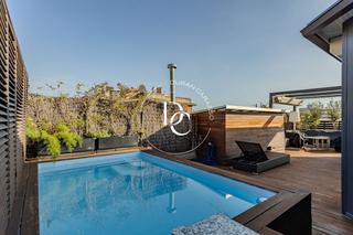 Àtic  Carrer de la duquessa d'orleans. Ático de lujo de 265 m2 con vistas y terraza en venta en sarrià,