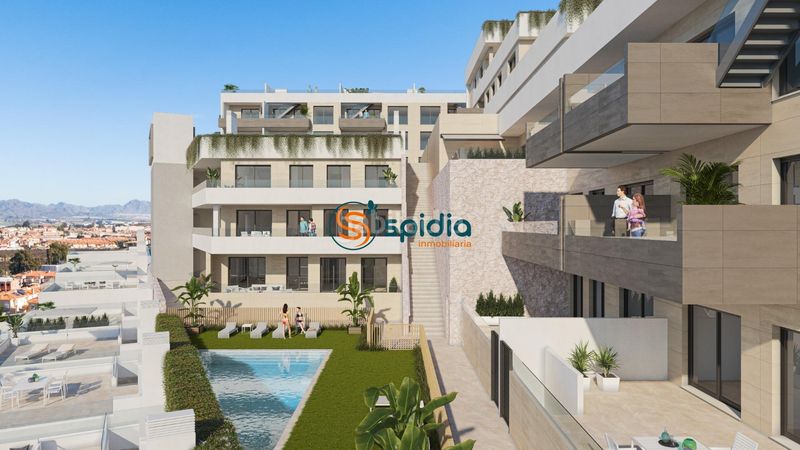 Foto b963ae6a-e6bf-4bfe-8892-194dd36d3336. Flat with heating parking pool in El Hornillo Águilas