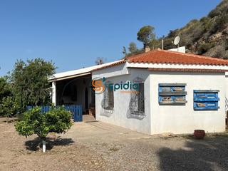 Mas à Águilas. Finca rústica con casa y piscina en un entorno natural con vista
