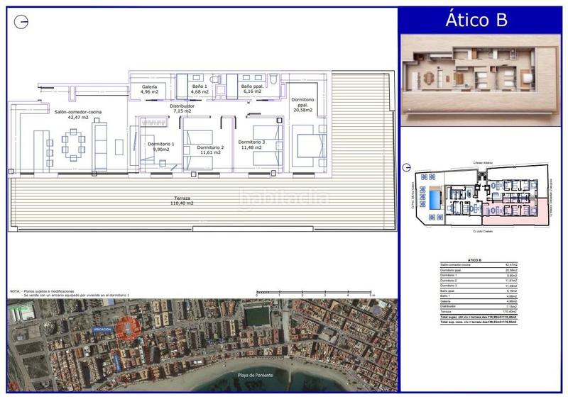 Foto 175271bd-0dd6-4139-b099-b240037efab6. Dachwohnung mit parking pool in Las Lomas - Las Yucas Águilas