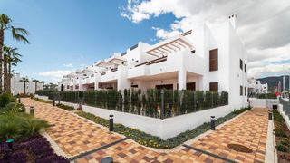 Casa en San Juan de los Terreros. Obra nueva venta de bungalow planta alta en mar de pulpí fase 8
