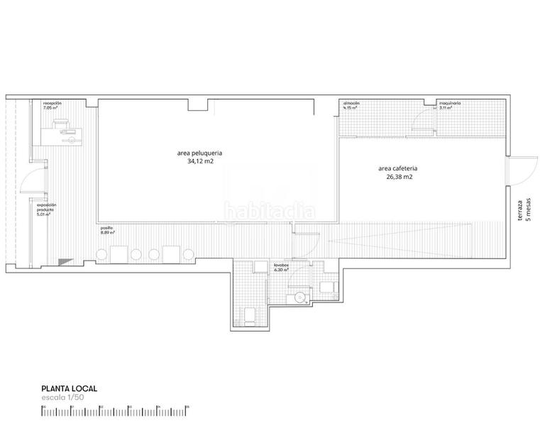 Foto 7074802d-14b6-42f5-bc86-6c0ea669a91a. Trapasso locale commerciale in Barri de les Corts Barcelona