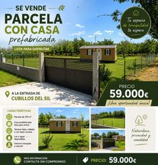 Casa  Polígono 5 paraje 50 cascallares 38. Se vende finca con mobil home y todos los servicios conectados