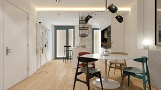 Apartament a Rúa colón 17. 1120p  venta apartamento rua colon