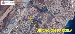 Terreny residencial  Calle rajada (de la). Parcela en costa norte de vinaròs