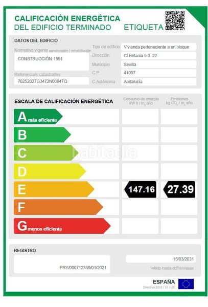 Foto 8397fcd3-9892-4b1d-a123-48cb51d27271. Location rez-de-chaussée avec chauffage dans San Pablo Sevilla