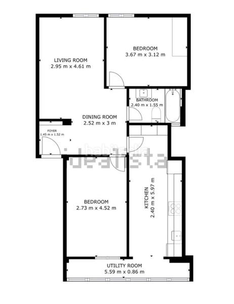 Foto f92cc7f7-59ca-4247-a25e-1789f51bc50a. Appartamento con riscaldamento in San Adrián Bilbao