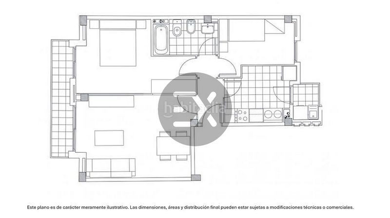Foto ad08de63-4155-40f6-8ed7-102938093150. Pis amb calefacció a Centre Castelldefels