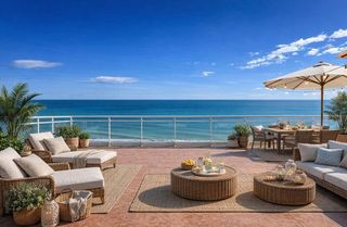 Àtic  Papa luna. Ático exclusivo con gran terraza panorámica frente al mar en peñ