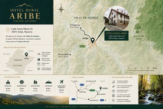 Edifici  Calle de santa maría. Hotel rural con encanto en el corazón del pirineo navarro, junto