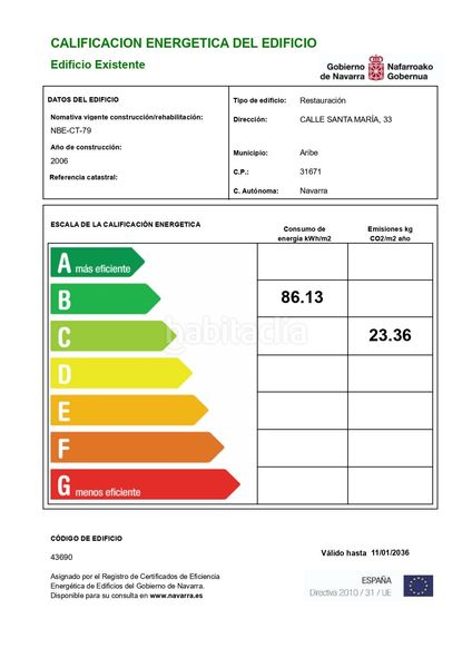 Foto bc487136-4f2a-4a1d-81ff-ddbce1a0aefd. Xalet amb calefacció a Aribe