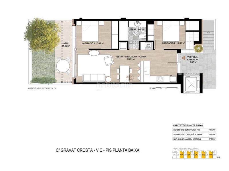 Foto 8db34ff0-4244-4500-85d4-8d805abeb6b0. Piso  en venta en caputxinssanta clarahospital en Vic