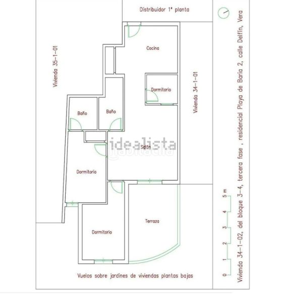 Foto 6887fb4e-46b2-4179-b42b-12df6f24cd4e. Apartamento en calle delfin 1 en El Playazo Vera