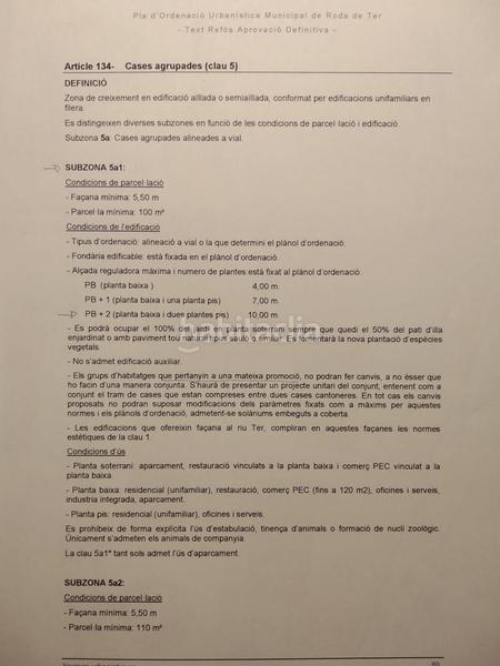 Foto 7a70b44a-ff0c-4603-9747-2f5400d9bd00. Terrain résidentiel dans del pedret 15 dans Roda de Ter