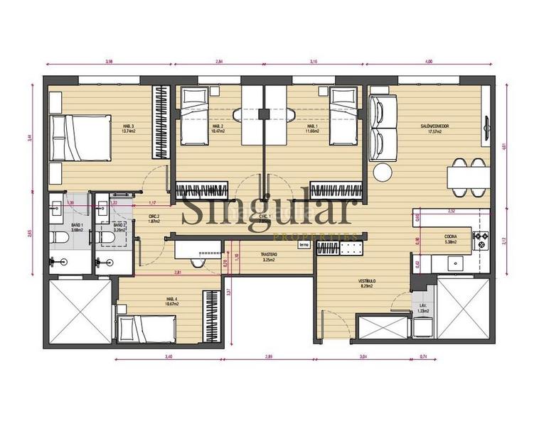 Foto 95c6fed0-0f95-4747-80a5-162a30706107. Piso  a estrenar con espacios amplios y luminosos en Barcelona