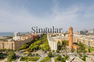 Flat  Passeig del taulat. Piso con vistas panorámicas al mar y a barcelona en un 14