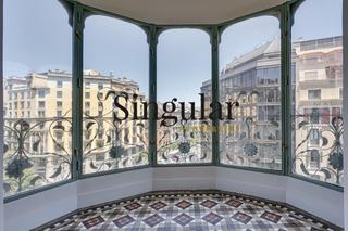 Miete Etagenwohnung  Catalunya. Exclusivo piso modernista en finca catalogada en rambla cataluña