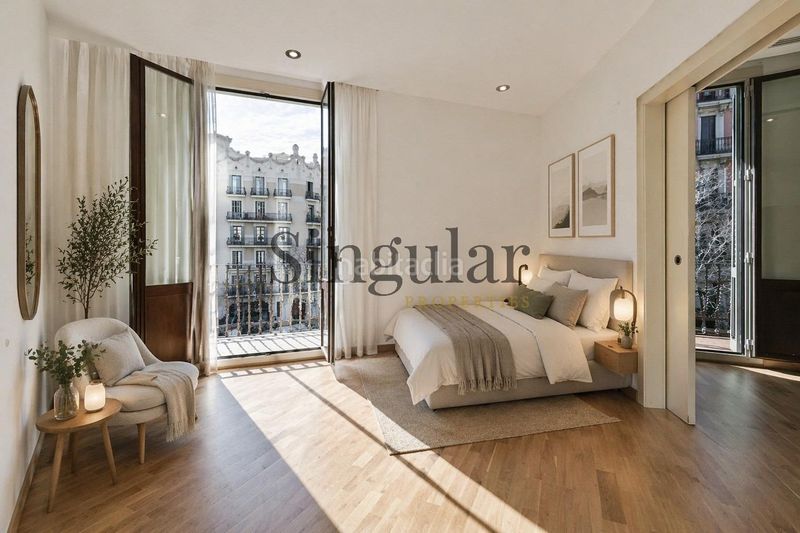 Foto 0df0f4ed-2469-4393-8775-8c02e212ab77. Piso elegante tercera planta soleada en finca regia junto a paseo de gracia en Barcelona