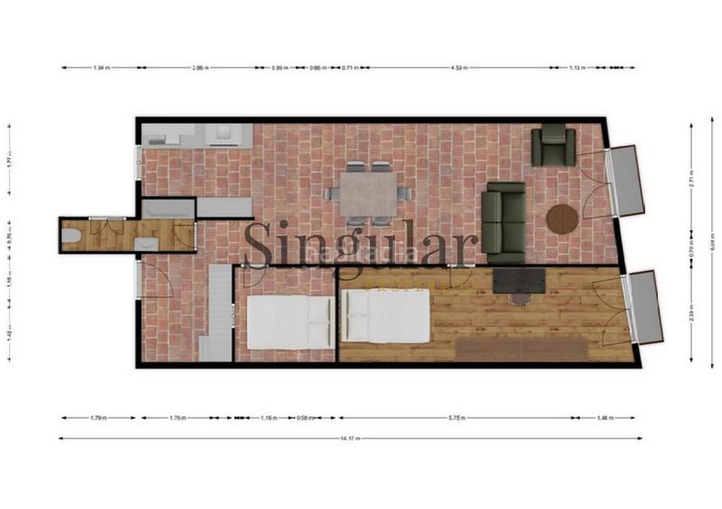 Foto a0cb92dd-ea5f-4d3f-b7ef-f377d71f23ec. Àtic a Raval Barcelona