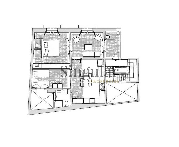 Foto f6f766a6-7e3a-451d-8f75-1c70d19b116a. Piso planta principal en edificio catalogado en Gòtic Barcelona