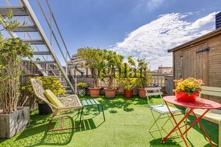 Penthouse in Dreta de l´Eixample. Ático único con dos terrazas y vistas panorámicas junto a la cas