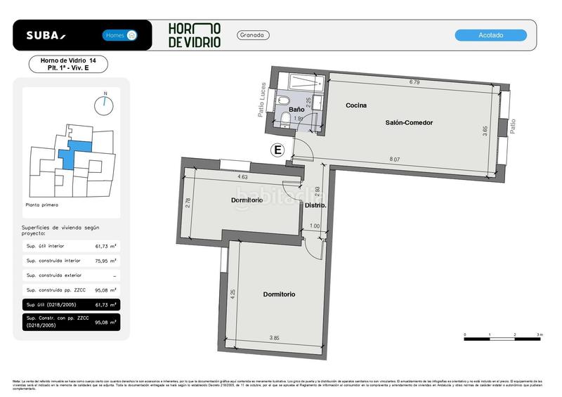 Foto f152023c-075a-4473-97f4-e6d32dcbc2fa. Pis a calle horno del vidrio 14 a Barrio de Albaicín Granada