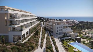 Apartament a La Cala Mijas. Primera planta, orientación sur y vistas al mar, cerca de la pla