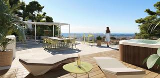 Attique à Mijas pueblo. Magnifico ático duplex sky solarium, con todos los servicios y s
