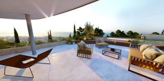 Attico en El Higuern. Sky villa en esquina, con gran terraza de 129m2 con vistas al ma