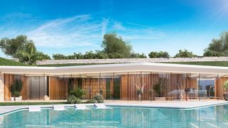 Casa aparellada a La Cala Mijas. Amplio pareado en esquina, de 4 dormitorios, terraza y jardin al