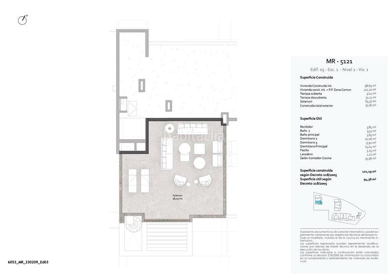 Foto 75bdfec6-92d1-454b-86d4-e38a92b93dcc. Ático apartamentos, áticos y pareados con vistas al mar a la venta en benalmadena !!! en Benalmádena