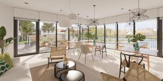 Planta baixa a El Faro de Calaburra - Chaparral. Apartamento a la venta frente a la playa, con magnificas vistas