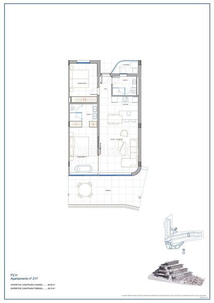 Foto 24bfc79e-4574-41aa-b27d-402dab8b10d9. Apartament amb calefacció aparcament piscina a El Higuerón Fuengirola