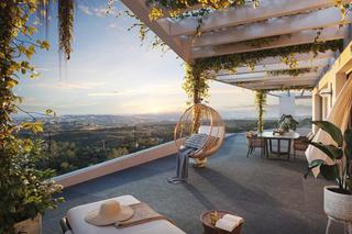 Rez-de-chaussée à Mijas pueblo. Un residencial incomparable  pisos y áticos en venta en mijas a